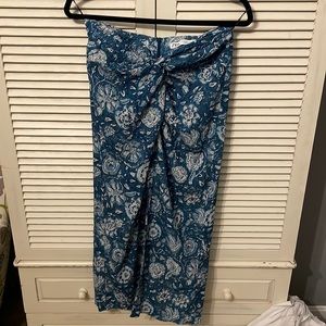 Zara front slit skirt